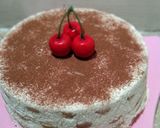 Foto langkah ke 16 dari resep Tiramisu Birthday cake.