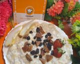 A picture of step 6 of Fruity porridge.