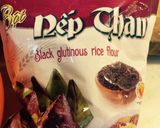 Hình bước làm 1 của món Bánh nếp than vừng vàng