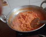 A picture of step 2 of Gajar ka halwa.