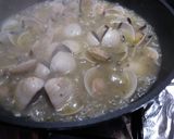 Foto del paso 4 de la receta: Almejas amb salsa marinera verde i vi blanc