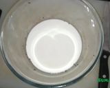 A picture of step 2 of Chocolate Oreo mousse.