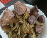Foto del paso 4 de la receta: Habas antiracistas (con butifarra blanca y negra)