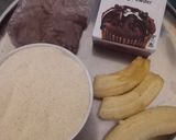 A picture of step 1 of Instant suji banana appam cake for kids.