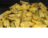 Foto del paso 1 de la receta: Patatas de primavera asadas al horno con hierbas