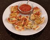 A picture of step 16 of French Bread Pizza Crunch Bites.