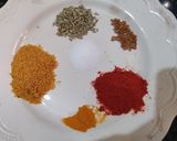 A picture of step 2 of Mango pickle.