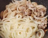 A picture of step 3 of Miso Pork Yaki Udon: Lunch or Bento.