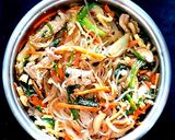 รูปขั้นตอนการทำที่ 13 ของ จับแช, จับแช, จ๊อบแช, จับเช Japchae / 잡채
