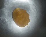 A picture of step 2 of Mohanthal recipe.