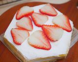 Foto langkah ke 5 dari resep Strawberry Layer Crepes / Mille Crepe.