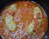 Foto del paso 5 de la receta: Chorizos con morrón, tomate y cebolla