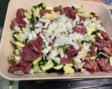 A picture of step 11 of Zucchini and Eggplant Gratin with Beef and Cilantro.