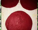 A picture of step 3 of Beetroot poori.