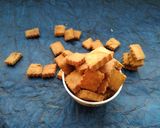 A picture of step 6 of Whole Wheat Shakkar Pare.