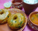 A picture of step 1 of Makke ka dhokla (Rajasthan spl).