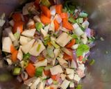 A picture of step 2 of One pot veggie.