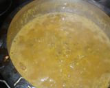 A picture of step 2 of Moong chilka Dal Soup.