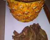 Foto del paso 3 de la receta: Khao Pad Saparod a lo Boricua con Pepper Steak