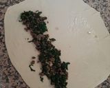 A picture of step 8 of Turkish Borek rolls (granny's version).