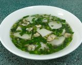 Hình bước làm 3 của món Canh khoai môn sáp (khoai sọ) nấu tép