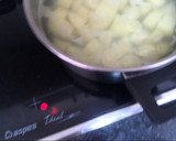 Foto del paso 2 de la receta: Atún a la plancha macerado en vino con patatas salteadas