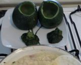 Foto del paso 1 de la receta Calabacines rellenos