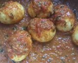 A picture of step 7 of Egg Curry.