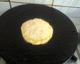 A picture of step 2 of Banana Pancake (eggless).
