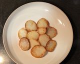 A picture of step 4 of Farali potato chaat.