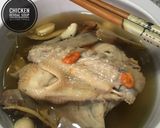 Foto langkah ke 3 dari resep Chicken herbal soup (sup ayam obat).