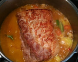 Foto del paso 4 de la receta: Lomo de cerdo en salsa en olla express