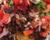 A picture of step 1 of Kaaley chaney chaat.