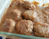 Foto del paso 7 de la receta: Albóndigas de ternera con salsa de cebolla y setas