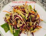 Hình bước làm 4 của món Salad sốt Bơ đậu phộng và sốt Mayonnaise