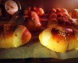 Hình bước làm 8 của món Traditional bake ~ cocktail bun (gai mei bao)