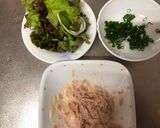 A picture of step 1 of Japanese Tuna Salad Roll.