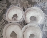 A picture of step 6 of Sugar-Dusted Crescent Cookies.
