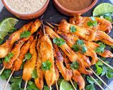 A picture of step 8 of Thai-Style Chicken Satay Skewers | @DarixLAB.