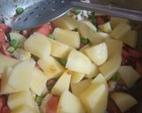 A picture of step 3 of Gajar Matar Shimla Pulao | vegetables Fried Rice | Chinese Pulao.