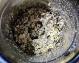 A picture of step 4 of Moong sprout and chana dal tikki.