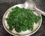 A picture of step 5 of Palak Paneer Methi Matar Saag --- Protein Rich Subji With Seasonal Greens.