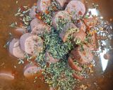 Foto del paso 3 de la receta: Fideos con Salsa de Salchichas que Sobraron
