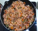 Hình bước làm 3 của món Omurice