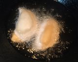 A picture of step 6 of Coconut Gujia.