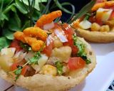 A picture of step 9 of Katori Chaat.