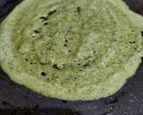 Hesaru kalu Dose Pessarattu Dosa recipe step 5 photo