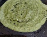 A picture of step 5 of Hesaru kalu Dose Pessarattu Dosa.