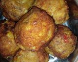A picture of step 3 of Potatoe egg kebab.