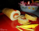 A picture of step 15 of TOMATO Swiss Roll.